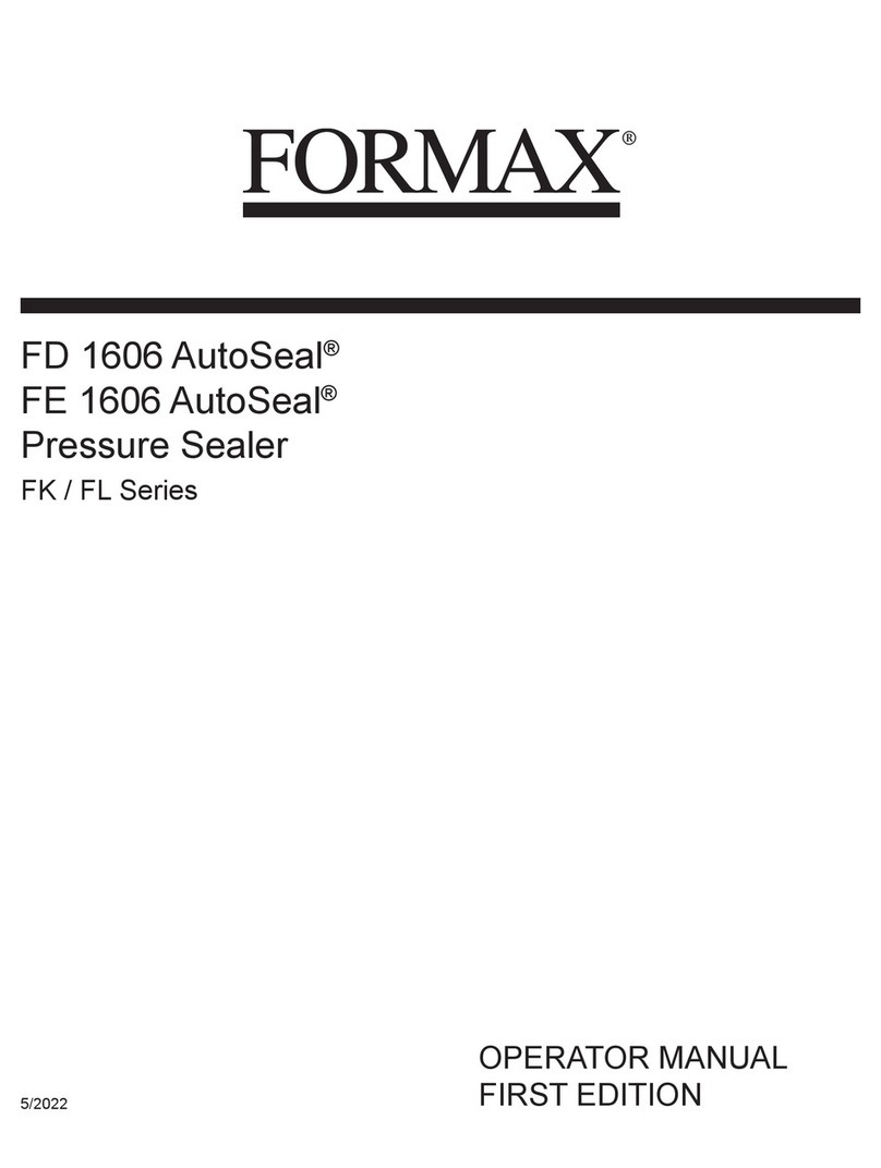 Formax FK SERIES Operator's manual