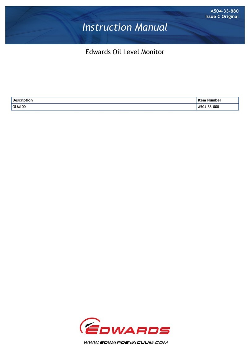 Edwards OLM100 User manual Edwards OLM100 User manual