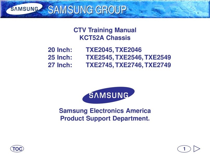 Samsung KCT52A Training manual