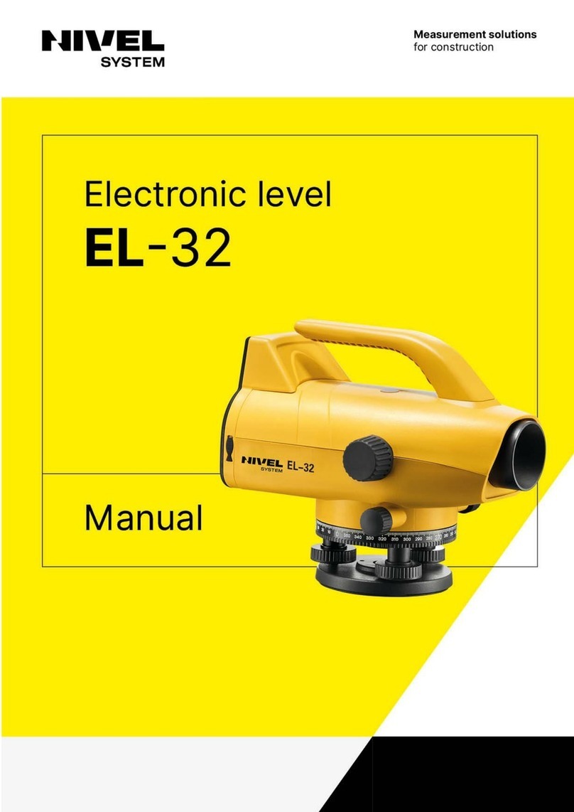 Nivel System EL-32 User manual