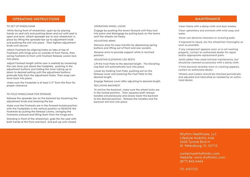 RHYTHM DELUXE User manual