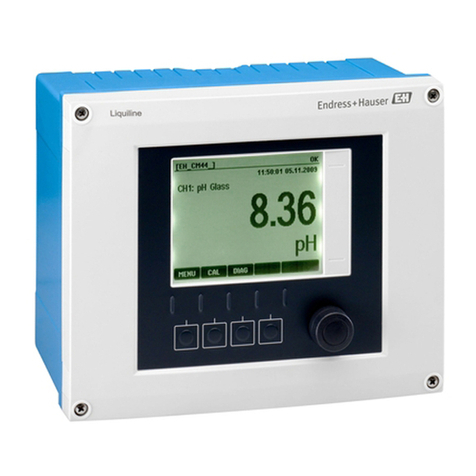 Endress+Hauser Liquiline CM442 User manual