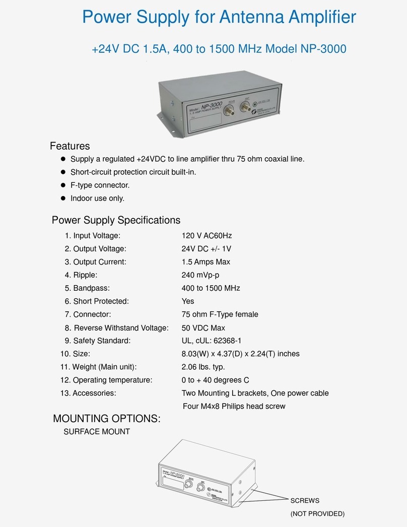 Nissei NP-3000 manual