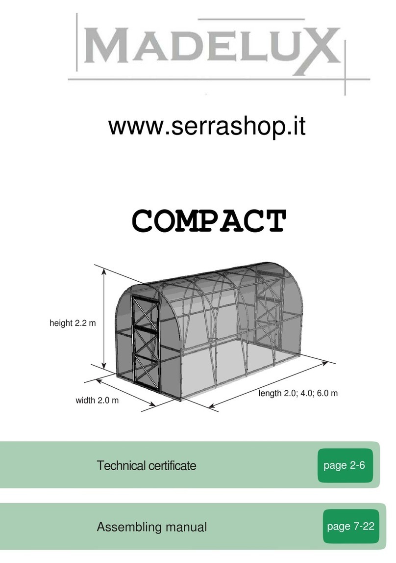 Madelux COMPACT Assembling manual