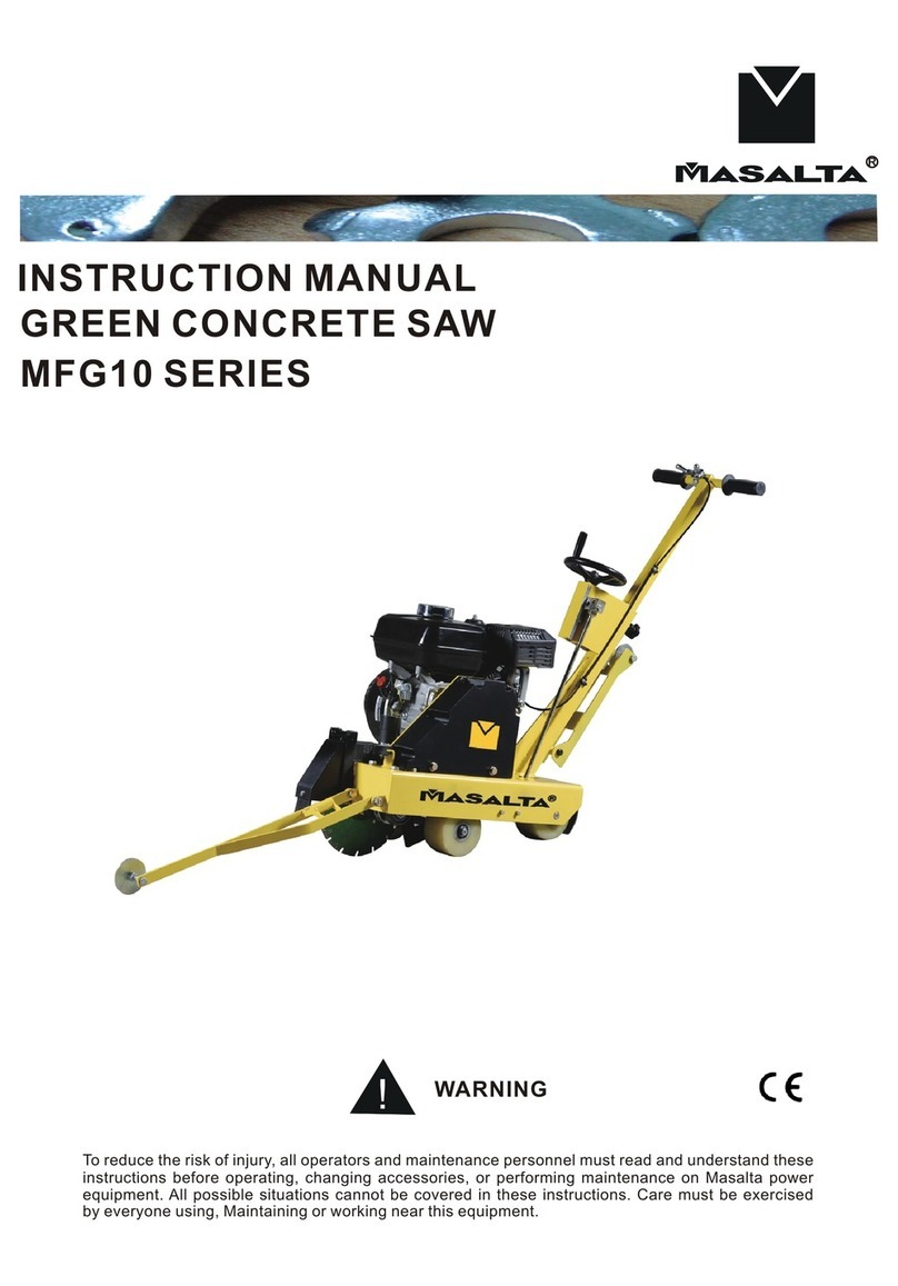 Masalta MFG10 Series instruction manual
