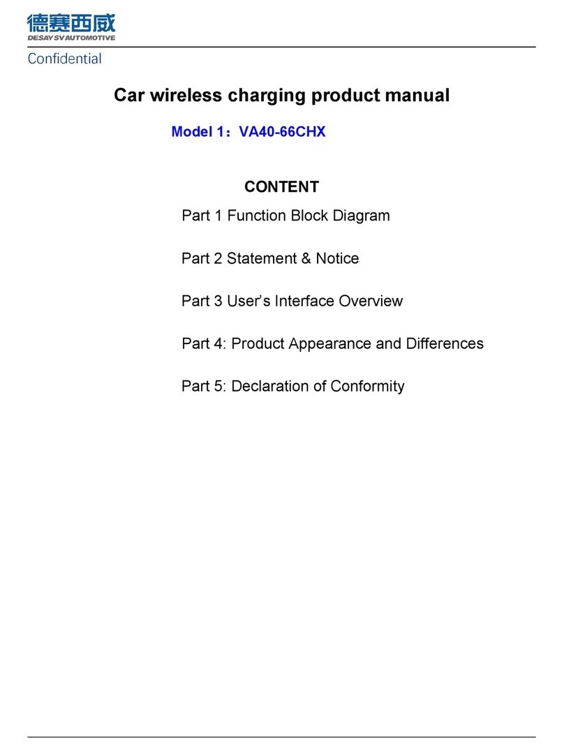 Desay SV Automotive VA40-66CHX product manual