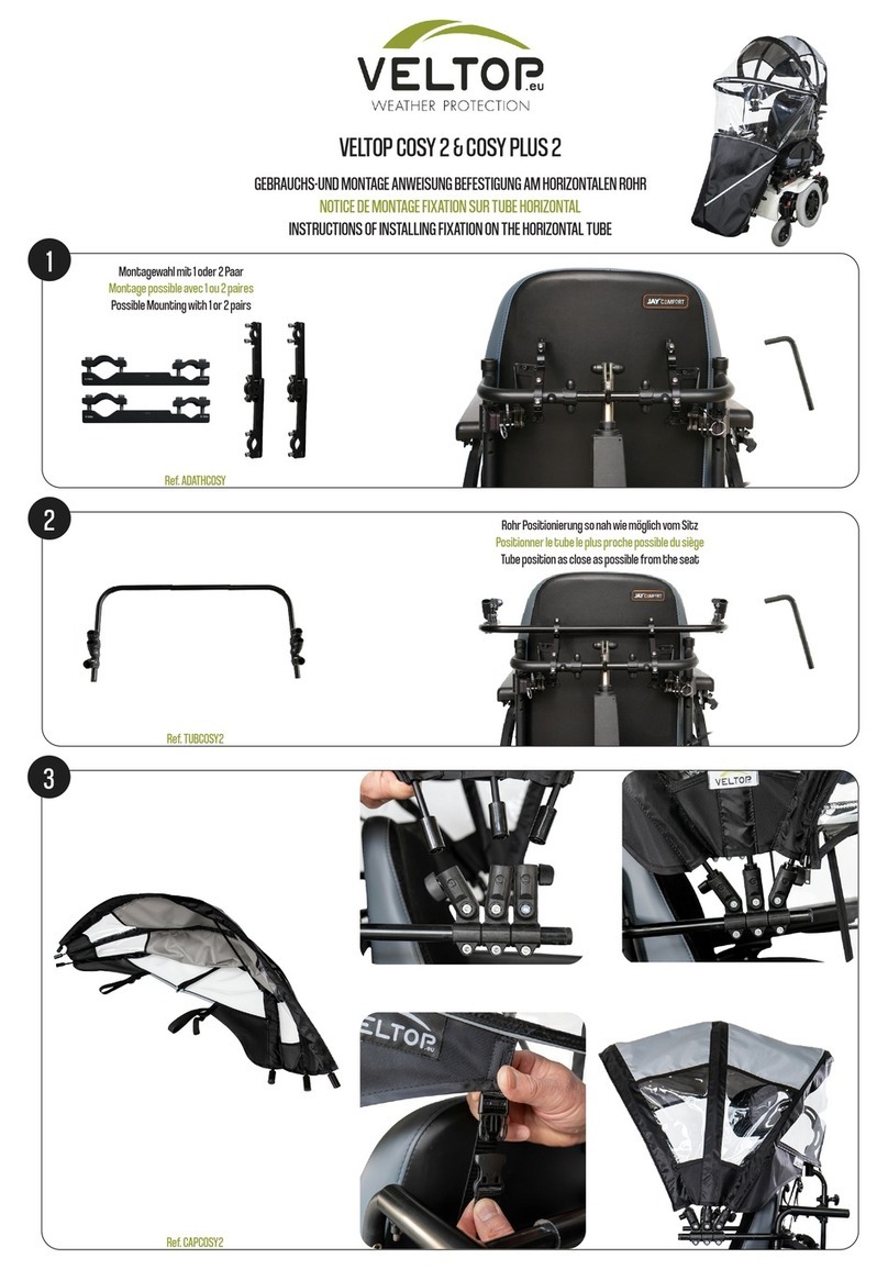 VELTOP COSY 2 Instruction Manual