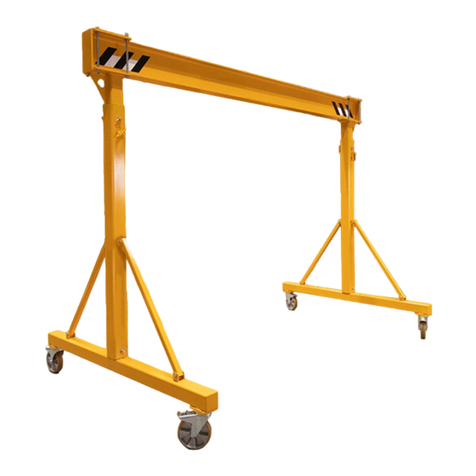 MITARI GANTRY CRANE operating instructions
