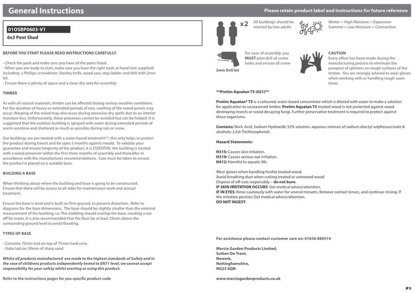 Argos 01OSBP0603-V1 General instructions