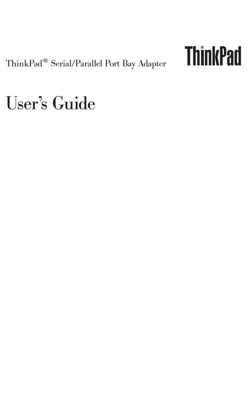 Lenovo ThinkPad Series user guide Lenovo ThinkPad Series user guide