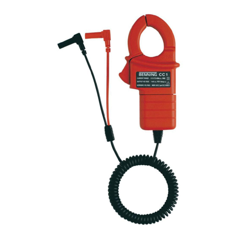 Benning CC 1 operating manual