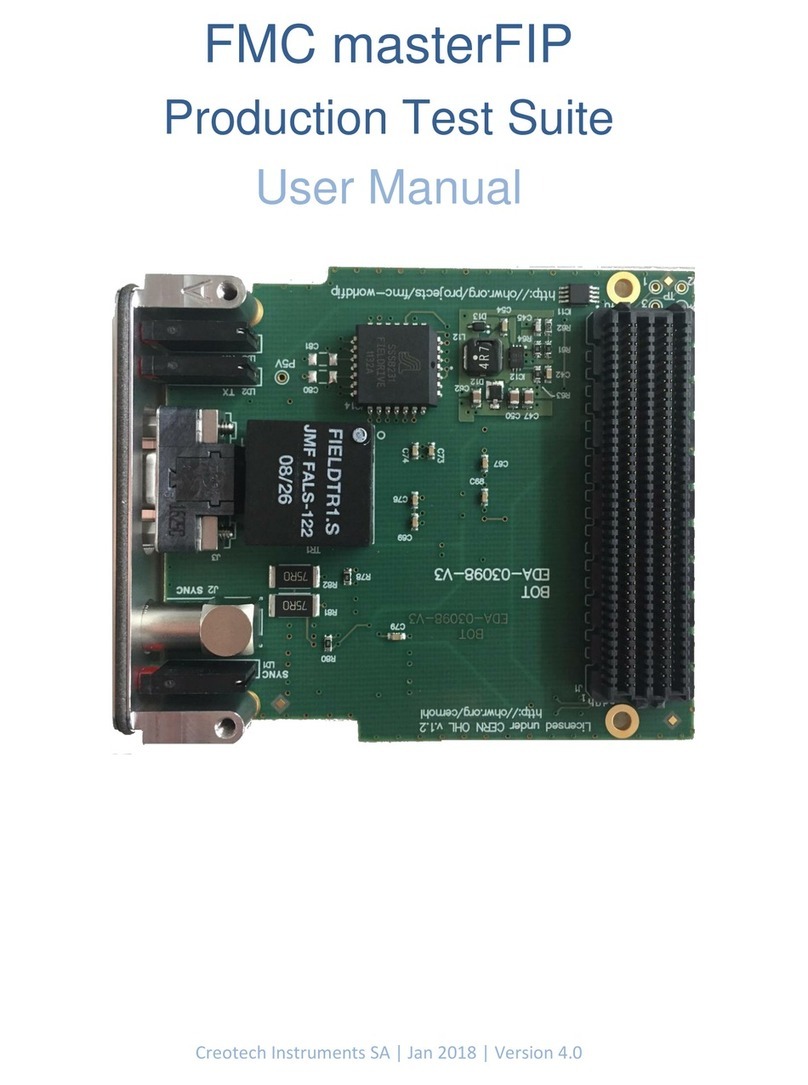 Creotech FMC masterFIP user manual