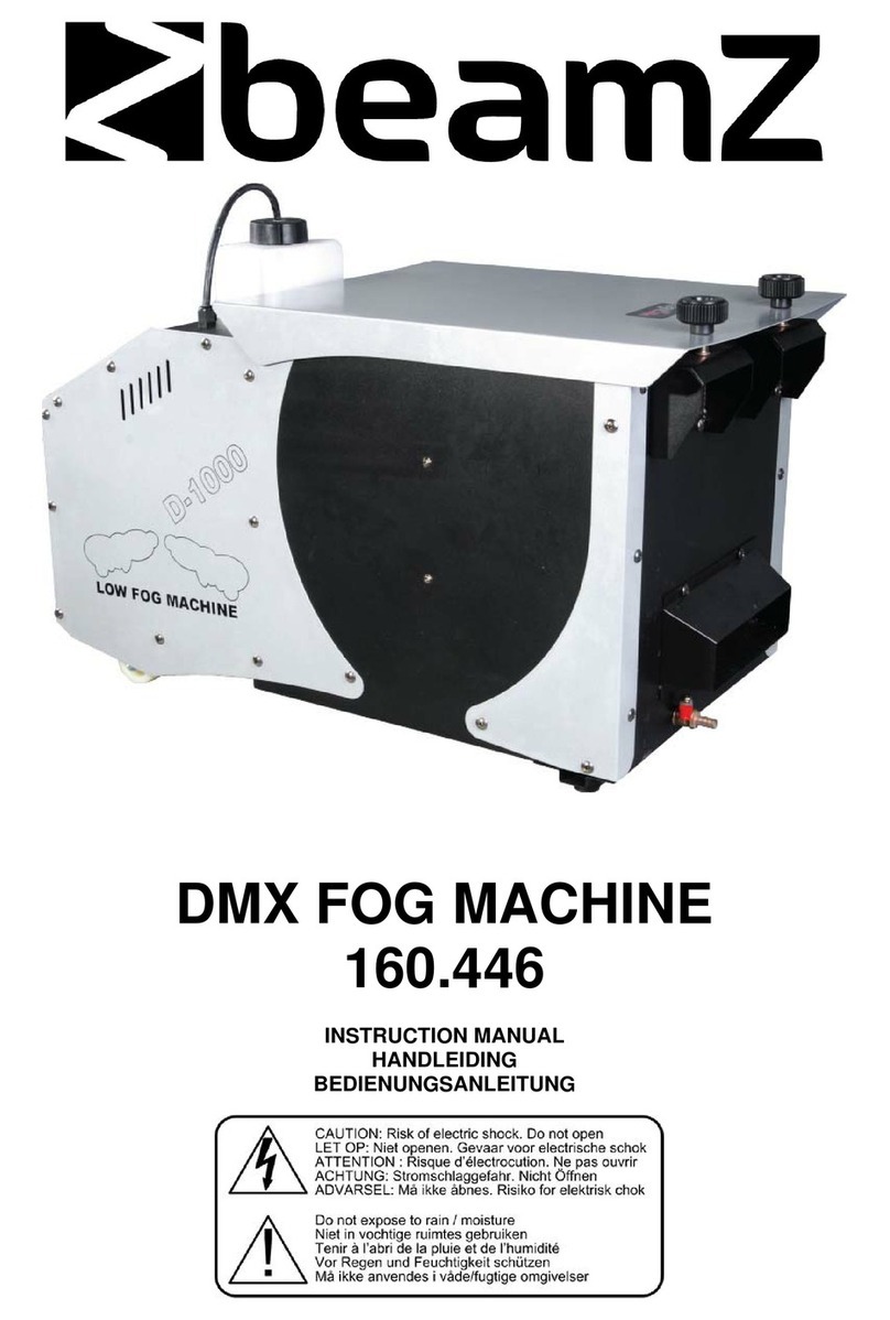 Beamz DMX 160.446 User manual