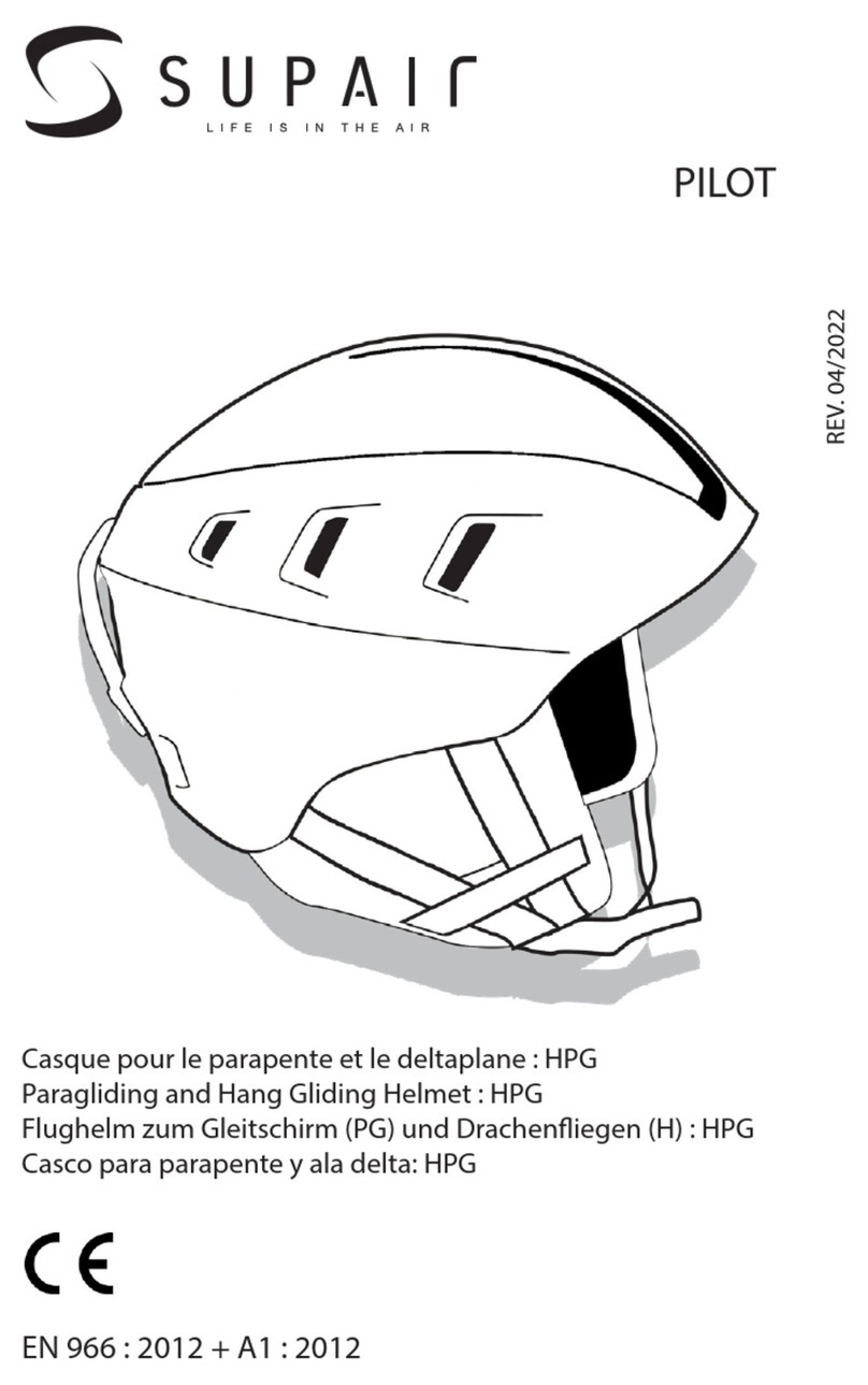SUP’AIR PILOT User manual