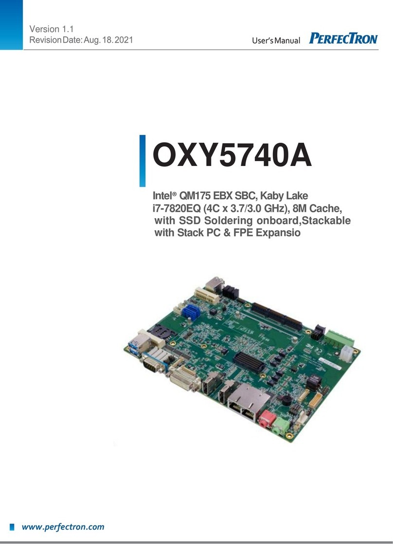 PerfecTron OXY5740A user manual