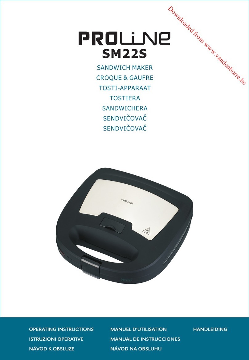 Proline SM22S User manual
