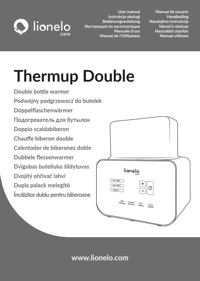 Lionelo Thermup Double user manual