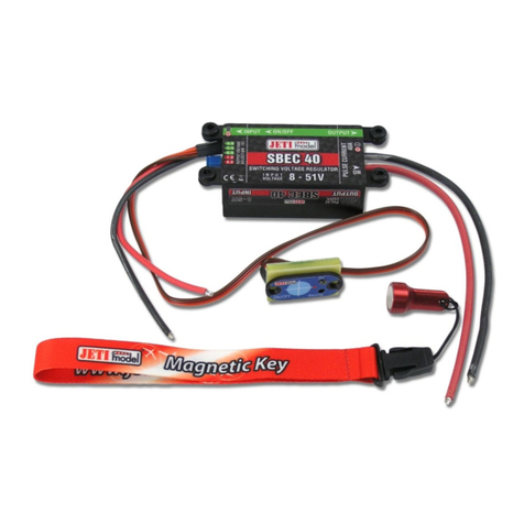 JETI model MAX BEC user manual