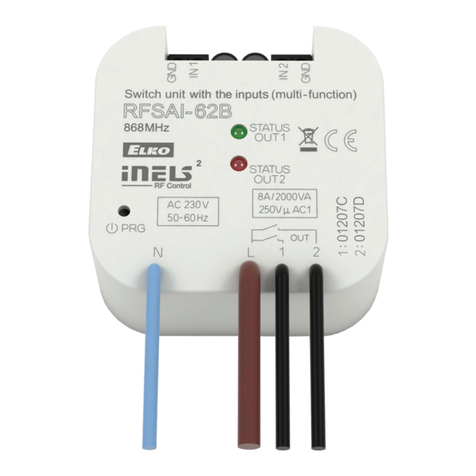 iNels RFSAI-62B/230V User manual