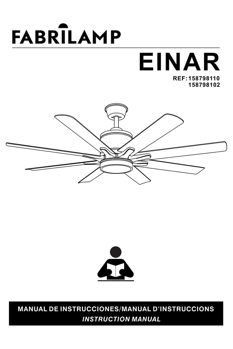 FABRILAMP EINAR 158798110 manual