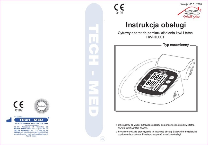 Techmed HW-HL001 User manual