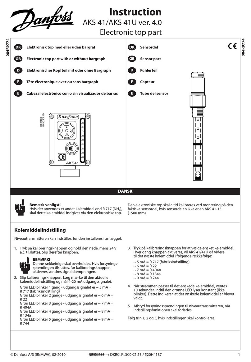 Danfoss AKS 41 User manual