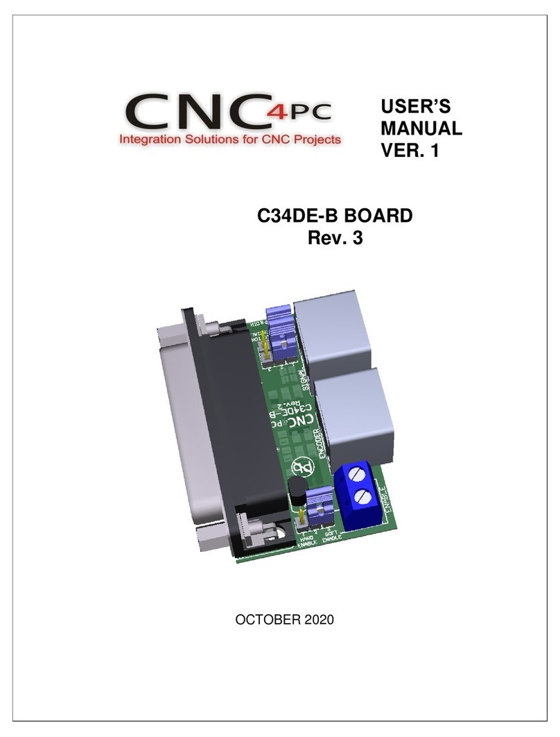 CNC4PC C34DE-B user manual