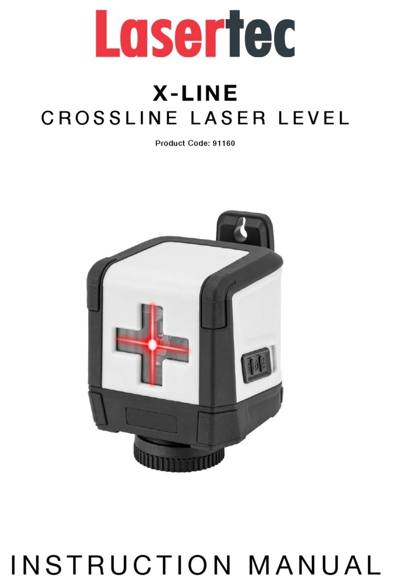 Lasertec X-LINE User manual