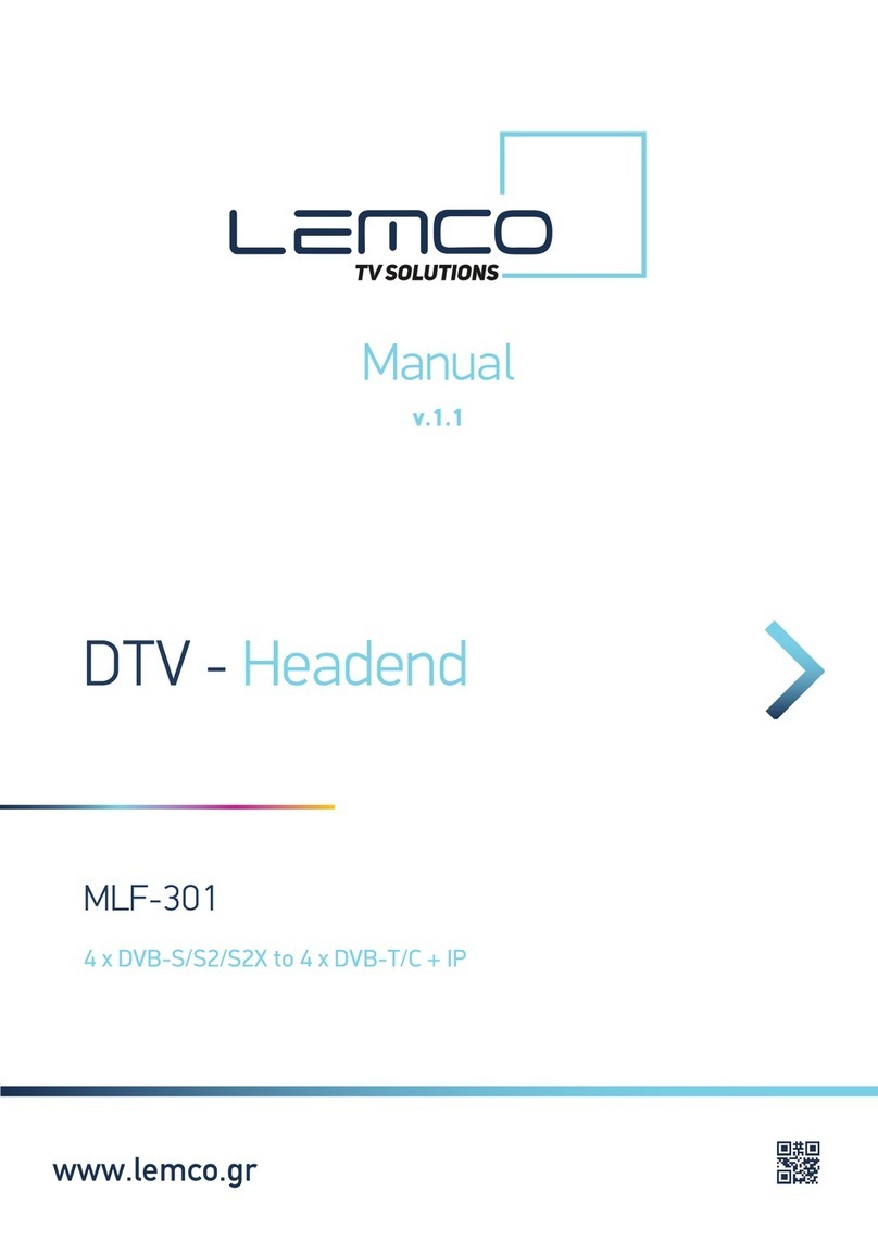 Lemco Micro line MLF-301 manual