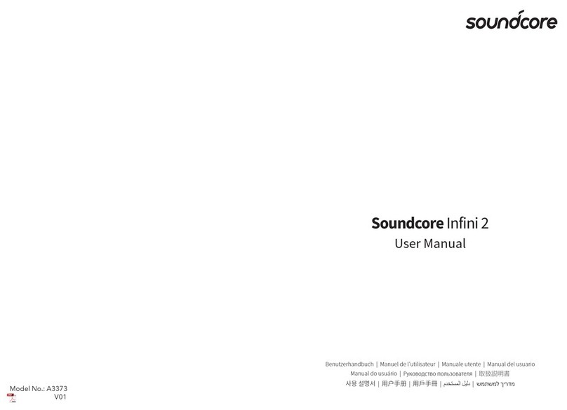 Soundcore Infini 2 User manual Soundcore Infini 2 User manual