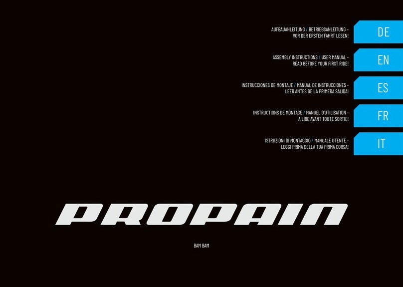 PROPAIN BAM BAM Assembly instructions & user manual