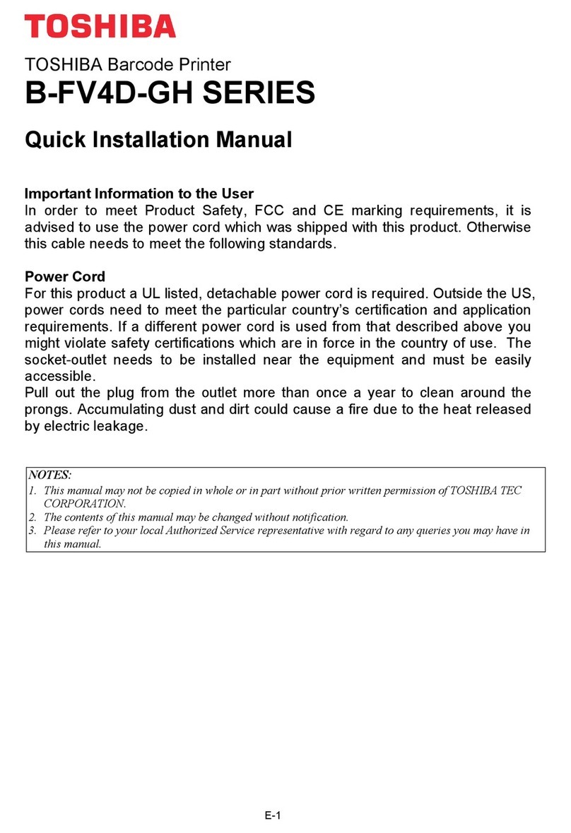 Toshiba B-FV4D-GH Operating and maintenance instructions Toshiba B-FV4D-GH Operating and maintenance instructions