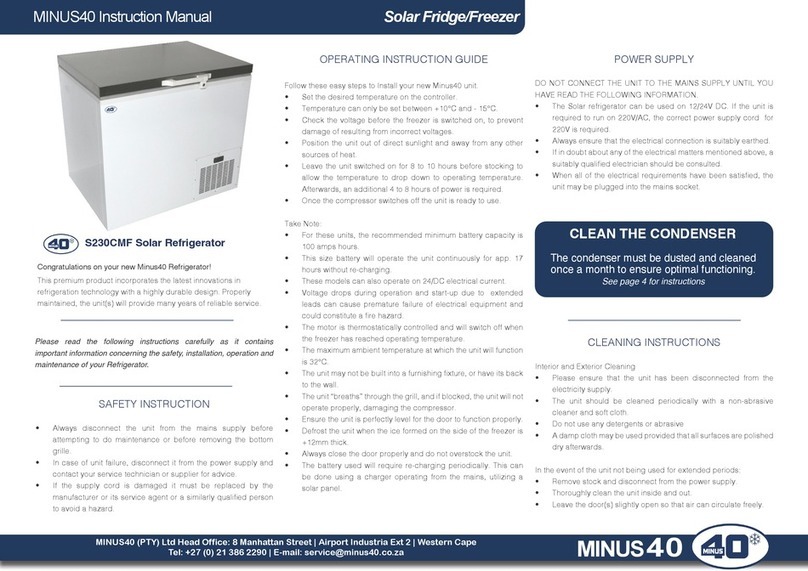 minus40 S230CMF instruction manual