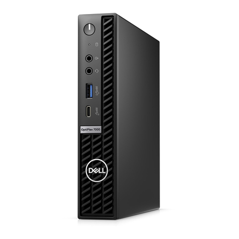 Dell OptiPlex 7000 Micro User manual