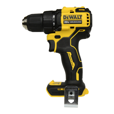 DeWalt XR DCD708 User manual