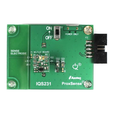 Azoteq IQ Switch ProxSense IQS231EV02 User manual