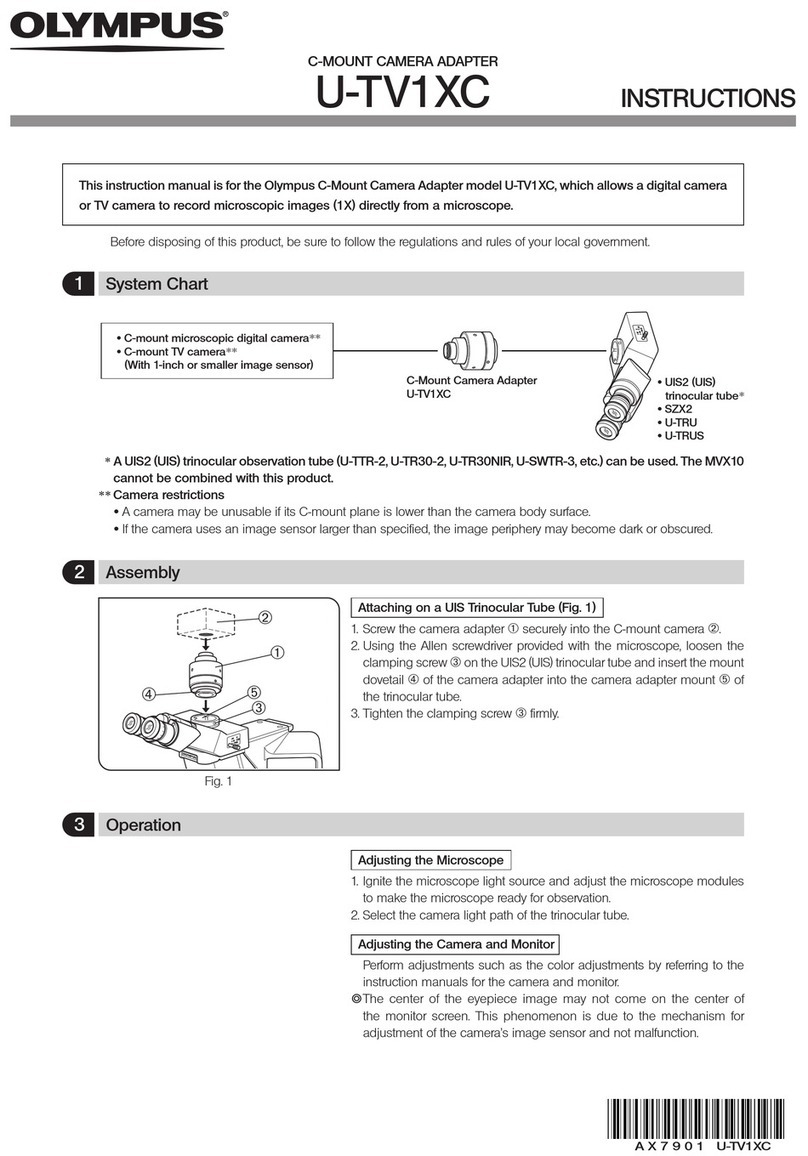 Olympus U-TV1XC instructions