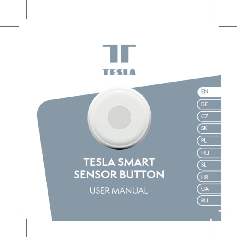 Tesla SMART SENSOR BUTTON user manual