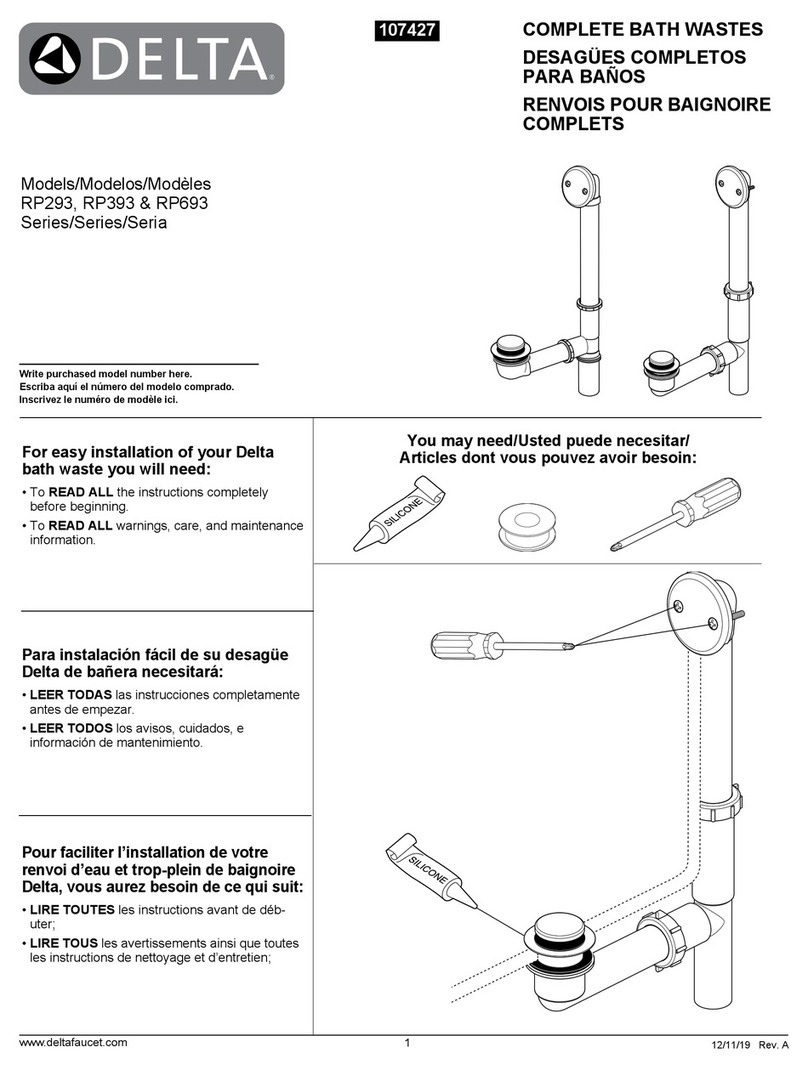 Delta RP293 User manual Delta RP293 User manual