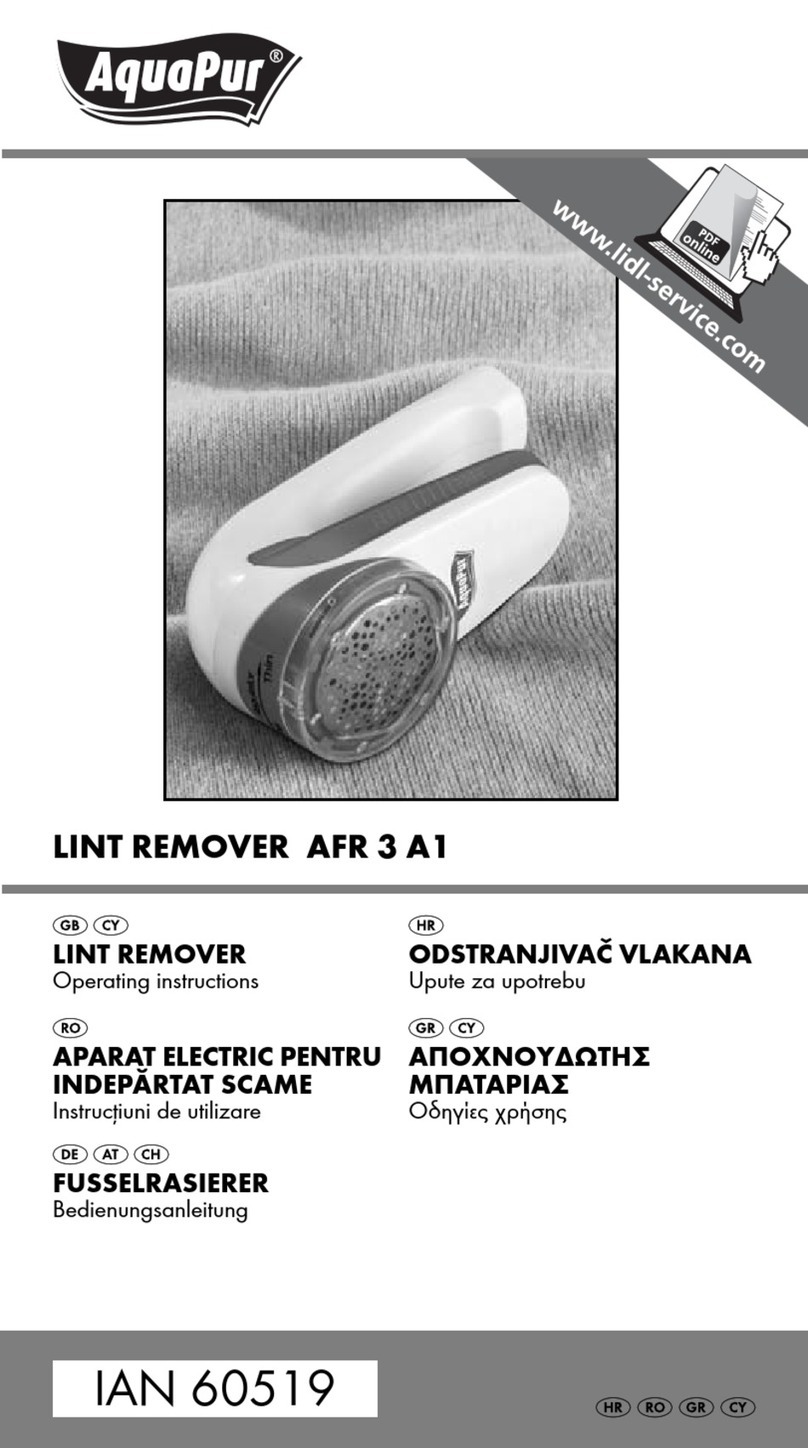 AquaPur AFR 3 A1 operating instructions