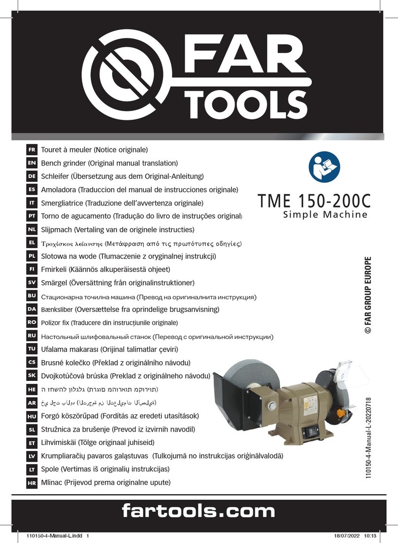 Far Tools TME 150-200C Original manual translation Far Tools TME 150-200C Original manual translation