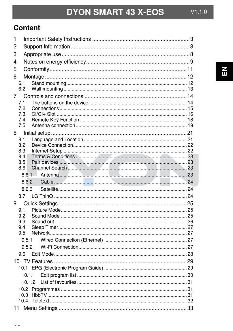 Dyon SMART 43 X-EOS manual