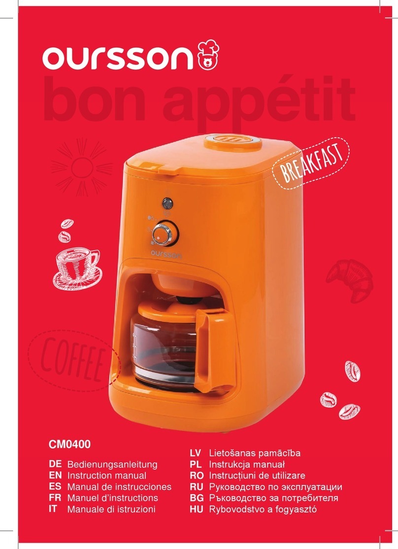 Oursson CM0400 instruction manual