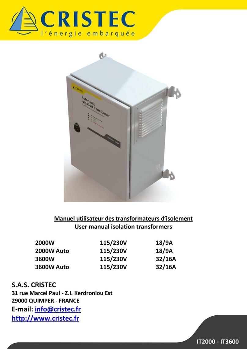Cristec IT2000 user manual