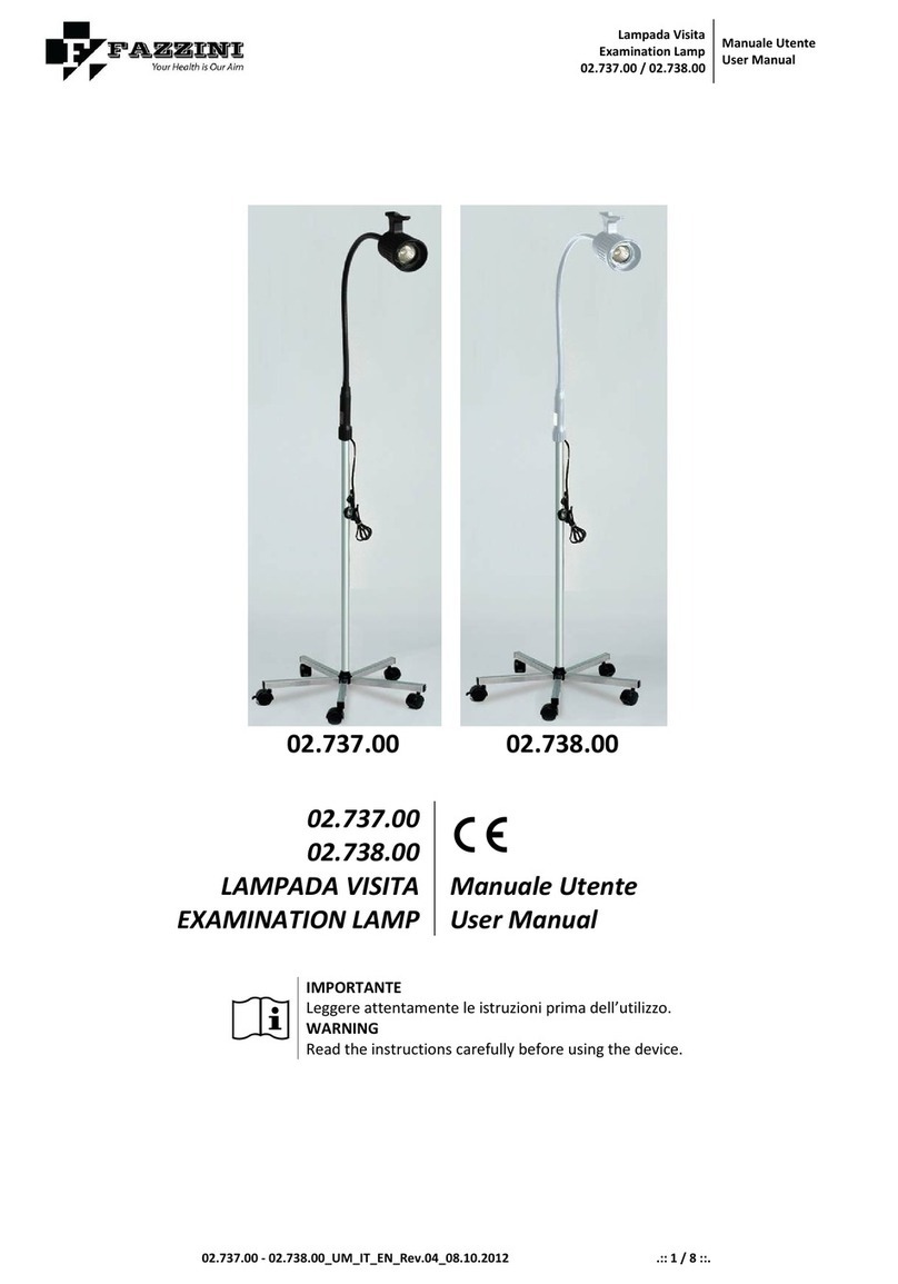 Fazzini 02.737.00 user manual