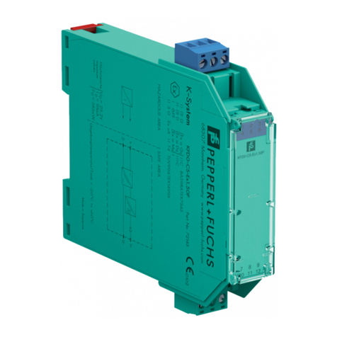 Pepperl+Fuchs KFD0-CS-Ex1.50P instruction manual Pepperl+Fuchs KFD0-CS-Ex1.50P instruction manual
