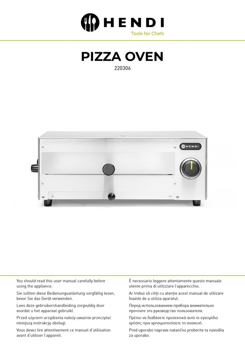 Hendi 220306 manual