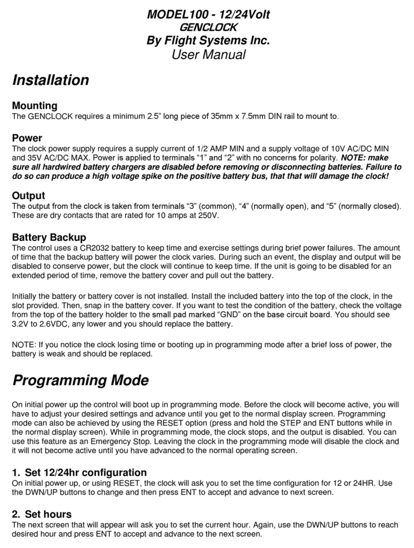 Flight Systems MODEL100 user manual Flight Systems MODEL100 user manual