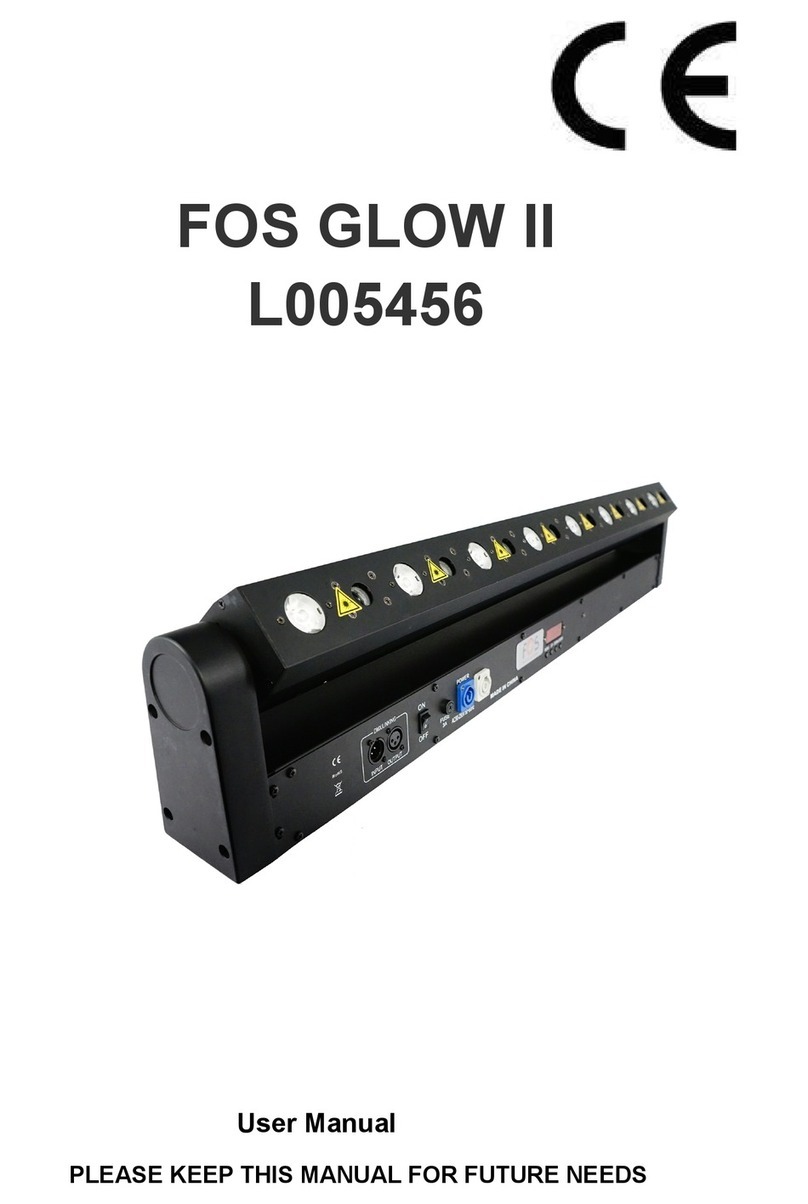 FOS Technologies FOS GLOW II User manual FOS Technologies FOS GLOW II User manual
