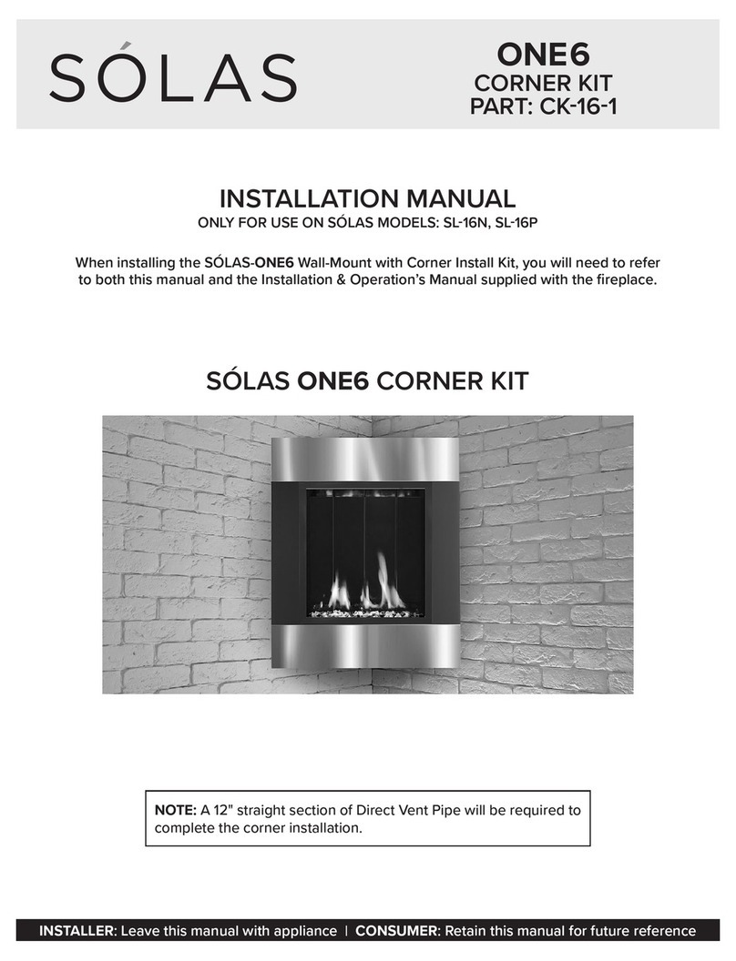 Solas ONE6 installation manual Solas ONE6 installation manual